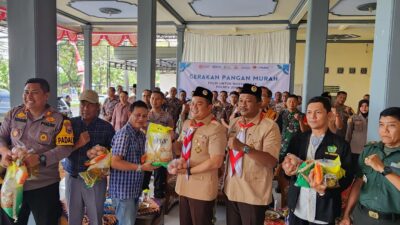 Bazar Gerakan Pangan Murah di Jombang, Diserbu Masyarakat