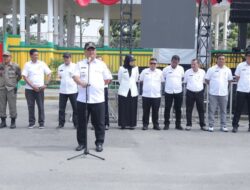 Armia Pahmi Pimpin Apel Siaga Pengamanan Gebyar kemerdekaan dan Pameran 2025