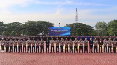 Keterangan Gambar: Polda Aceh Gelar Upacara Hari Juang Polri 2025