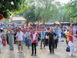 Kecamatan Tanah Merah Meriahkan HUT RI ke-80 dengan Jalan Sehat dan Undian Kupon Berhadiah