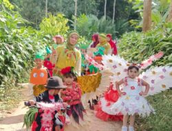 PAUD Sutra Hijau Desa Banjar Meriahkan HUT RI ke-80 dengan Karnaval Kemerdekaan