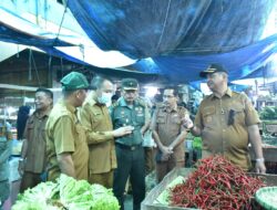 Bupati Aceh Tamiang Lakukan Sidak Pasar : Pastikan Stabilitas Harga Kebutuhan Pokok