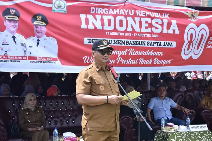 Keterangan Gambar: Bupati Aceh Tamiang, Irjen Pol. (Purn) Drs. Armia Pahmi, M.H.