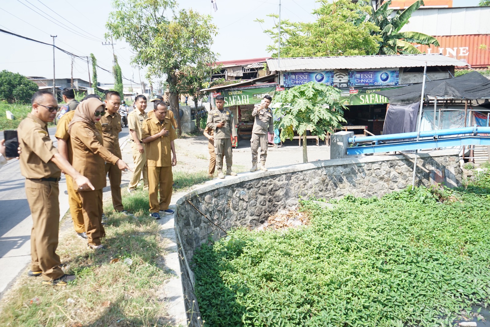 Tindak Lanjuti Keluhan Warga, Wabup Sidoarjo Sidak Rencana Betonisasi Jalan Lingkar Timur Sepanjang 1,8 Km