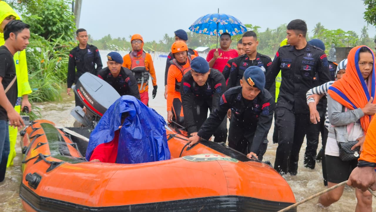 Keterangan Gambar: Banjir dan Longsor Melanda Bali 