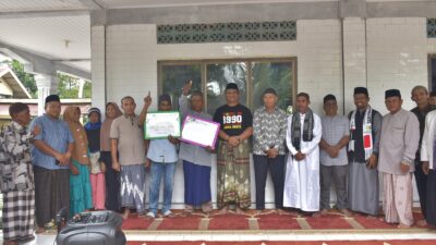 Keterangan Gambar: Bupati Aceh Tamiang Irjen Pol. (Purn) Drs. Armia Pahmi, MH, bersama Wakil Bupati Ismail, SE.I,