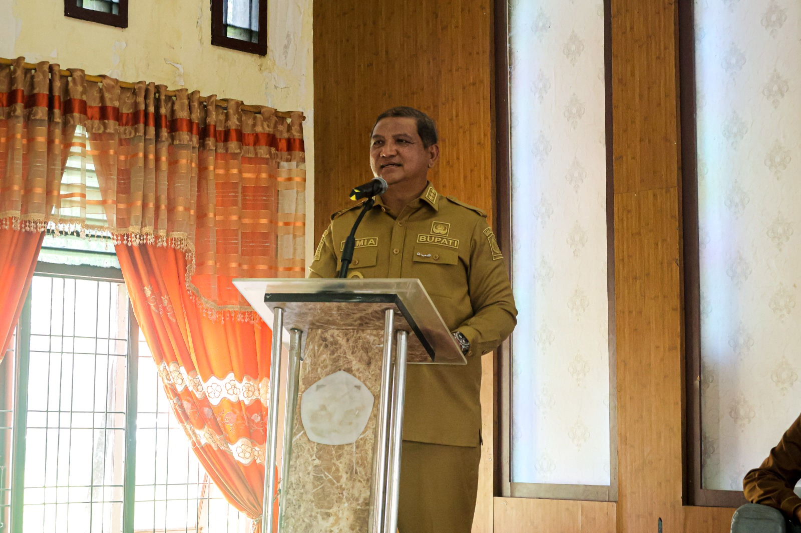 Bupati Aceh Tamiang Irjen Pol (Purn). Drs. Armia Pahmi, MH,