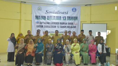 Bunda PAUD Aceh Tamiang, Ny. Yuyun Armia menegaskan, program Wajib Belajar 13 Tahun