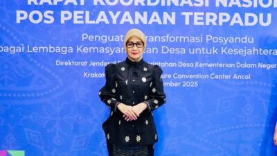 Ketua Tim Penggerak (TP) Posyandu Kabupaten Aceh Tamiang, Ny. Yuyun Armia