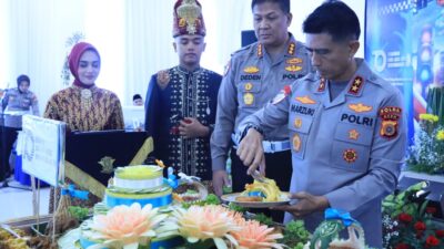 Kapolda Aceh Irjen Pol. Marzuki Ali Basyah menghadiri syukuran Hari Ulang Tahun (HUT) ke-70 Lalu Lintas Bhayangkara