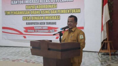 Wakil Bupati Aceh Tamiang, Ismail, SE.I,