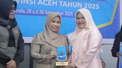Ketua Pokja Bunda PAUD Kabupaten Aceh Tamiang, Lindawati Ismail