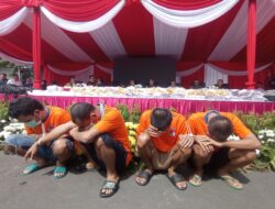 Polrestabes Surabaya Musnahkan 84 Kg Lebih Narkotika Jaringan Kalimantan Jawa, Selamatkan 881 Ribu Jiwa