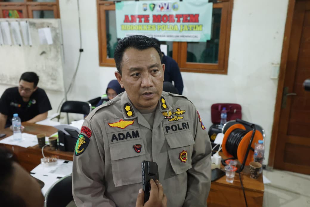 Kasubbid Dokpol BidDokkes Polda Jatim, AKBP dr. Adam Bimantoro Sp. An. FCC. M. Biomed