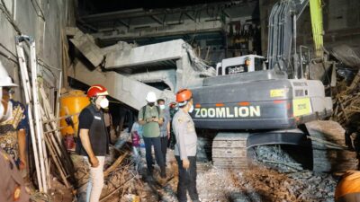 Bupati Terus Pantau Pencarian Korban Runtuhnya Bangunan Mushola Ponpes Al Khoziny