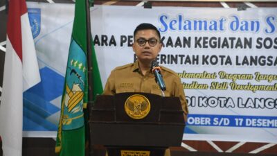 Walikota Langsa Jeffry Sentana S Putra, SE,