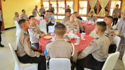 Kapolda Aceh Irjen Pol. Marzuki Ali Basyah, bersama Wakapolda Brigjen Ari Wahyu Widodo, meninjau langsung menu makanan para siswa Sekolah Calon Bintara (Secaba) Polri