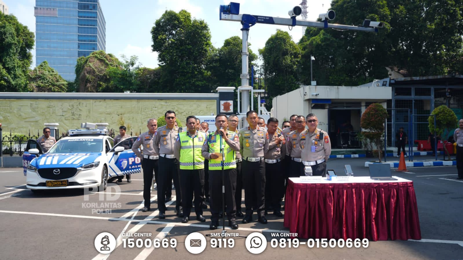 Kakorlantas Polri Irjen Pol Agus Suryonugroho mengungkapkan perkembangan signifikan dalam transformasi digital Korlantas Polri
