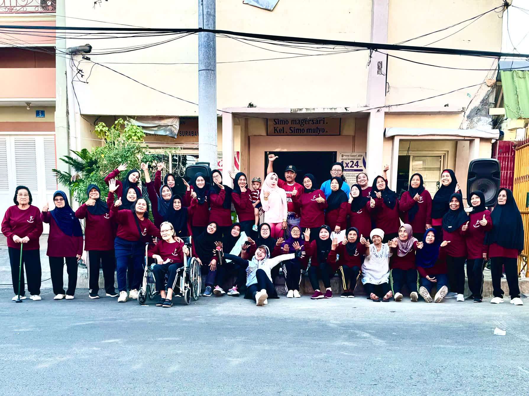 Senam lansia bernama ‘Vitalage Movement’.