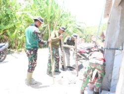 Satgas TMMD 126 Kodim 0816/Sidoarjo Bangun 5 Unit Pamsimas, Wujudkan Akses Air Bersih untuk Warga Desa Kedondong