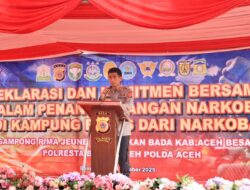 Polda Aceh Komitmen Cegah Narkotika: Bentuk dan Bina 94 KBDN di Seluruh Kabupaten/Kota