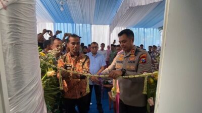 Polres Bangkalan bersama Yayasan Kemala Bhayangkari meresmikan Sentra Pangan dan Pengolahan Gizi (SPPG) Kemala Bhayangkari Polres Bangkalan (KBP)
