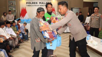 Kepolisian Resor (Polres) Malang Polda Jatim menggelar kegiatan khitan massal gratis