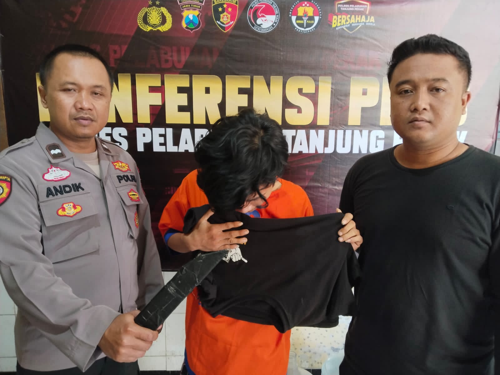 Polsek Kenjeran Tangkap Pelaku Kekerasan Dalam Rumah Tangga di Bulak Banteng