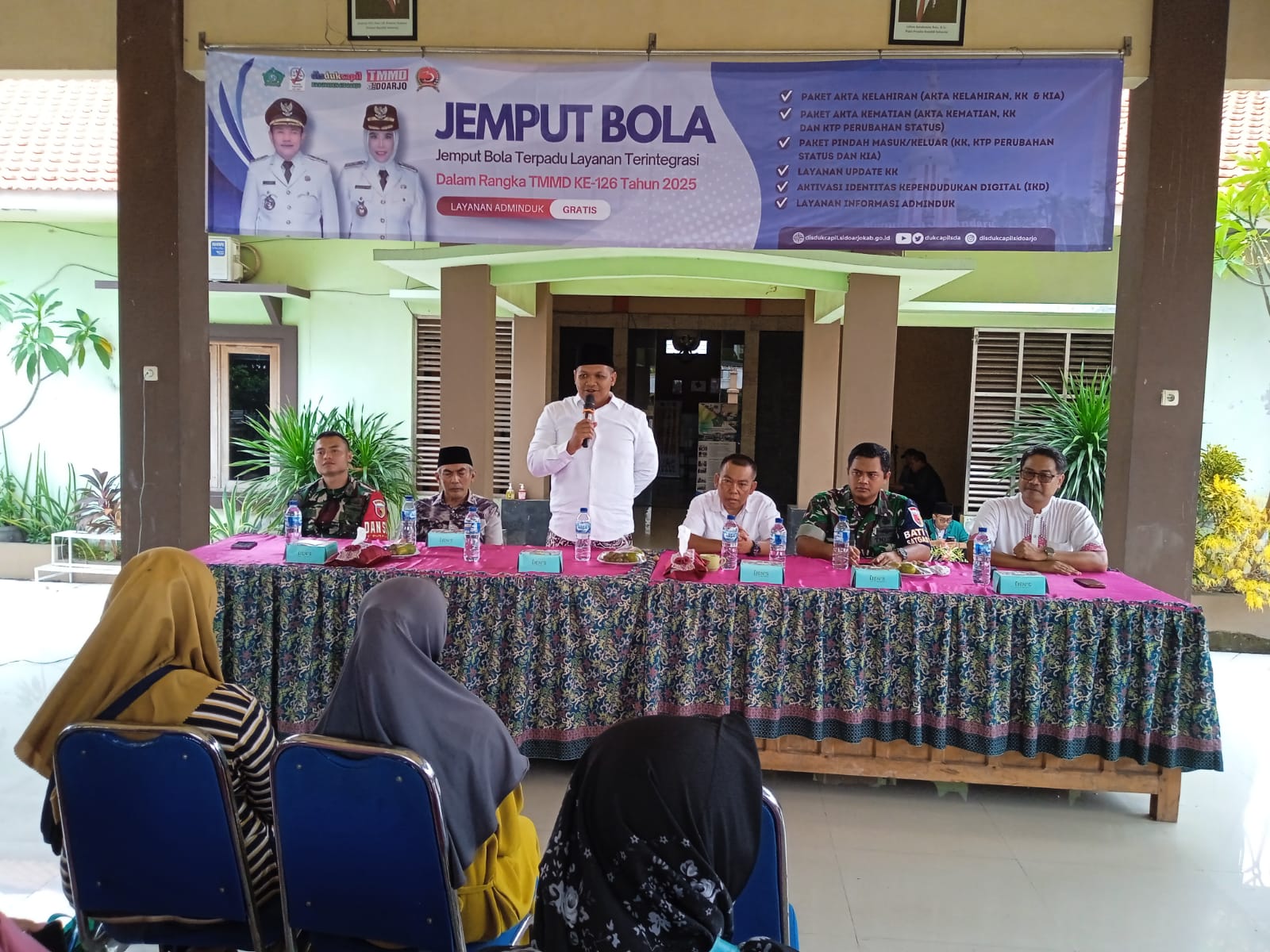 TNI Manunggal Membangun Desa (TMMD) ke-126 yang digelar oleh Kodim 0816 Sidoarjo