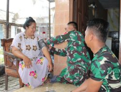 Ringankan Beban Warga, Satgas TMMD ke-126 Sidoarjo Hadirkan Layanan Kesehatan Gratis di Desa Kedondong