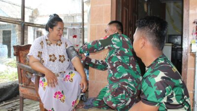 Ringankan Beban Warga, Satgas TMMD ke-126 Sidoarjo Hadirkan Layanan Kesehatan Gratis di Desa Kedondong