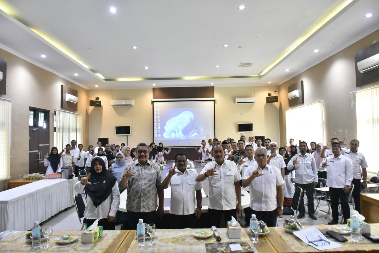 Pemerintah Kabupaten melalui Dinas Perpustakaan dan Kearsipan Aceh Tamiang menggelar Sosialisasi Pemangku Kepentingan Program (TPBIS)
