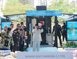Prabowo Apresiasi Upaya Polri Cegah Peredaran Narkoba di RI