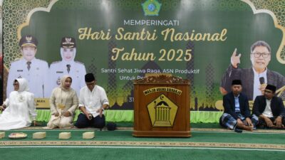 Peringati Hari Santri 2025, Wabup Sidoarjo dan Seluruh ASN Gelar Tabligh Akbar di Masjid Agung