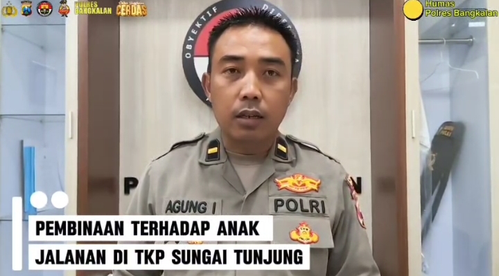 Kasihumas Polres Bangkalan IPDA Agung Intama
