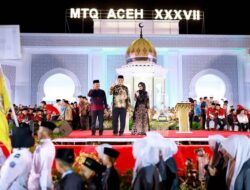 Bupati Aceh Tamiang Hadiri Pembukaan MTQ ke-37 di Pidie Jaya