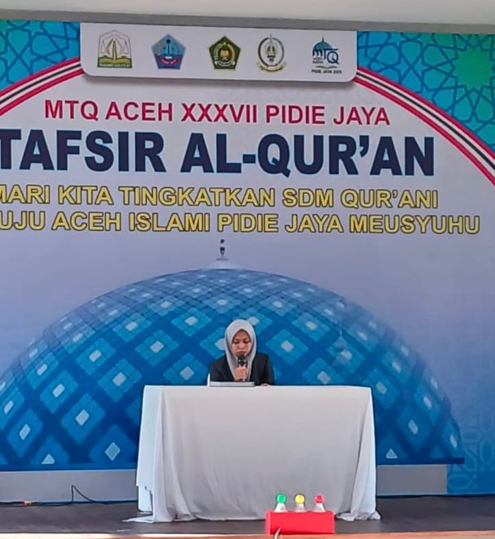 Sahla Rizka Cabang Tafsir Qur’an Bahasa Arab diyakini kuat memiliki peluang besar untuk melaju ke babak final.