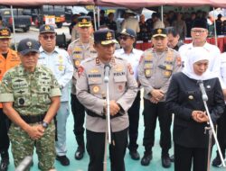 Polda Jatim dan Forkopimda Gelar Apel Siaga Bencana Serentak Hadapi Cuaca Ekstrem