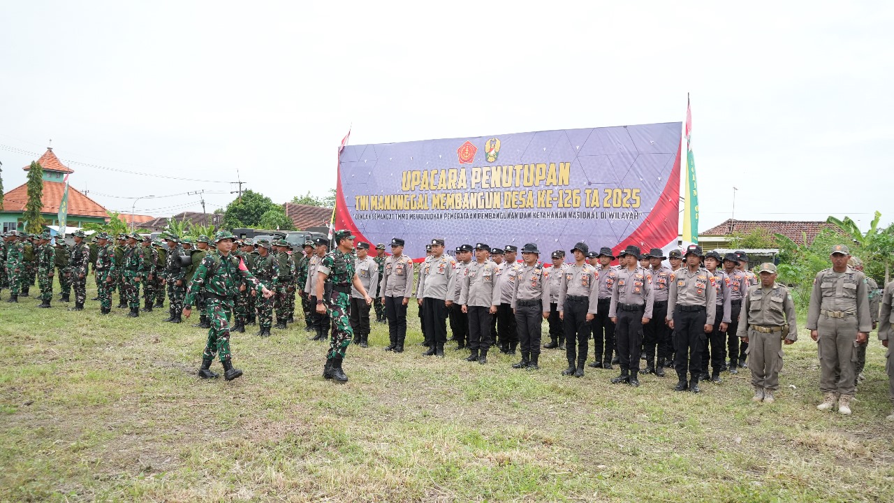 Wujud Kemanunggalan TNI-Rakyat: TMMD Sidoarjo Sukses Hadirkan Infrastruktur Baru di Kedondong.