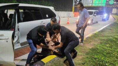 Tim Jatanras Ditreskrimum Polda Aceh dan Satreskrim Polres Lhokseumawe berhasil meringkus tiga pelaku pencurian dengan pemberatan (curat)
