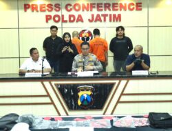 Polda Jatim Ungkap Sindikat Pencurian Bersenjata di Minimarket Lintas Provinsi