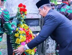Peringati Hari Pahlawan 2025, Pemkab Aceh Tamiang Gelar Upacara Ziarah Nasional di TMP Kualasimpang