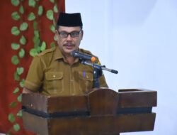 Plt. Sekda Buka Sosialisasi Sertifikasi Produk Halal MPU Aceh Tamiang