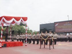 Kapolresta Sidoarjo Pimpin Sertijab Pejabat Utama dan Kapolsek Jajaran
