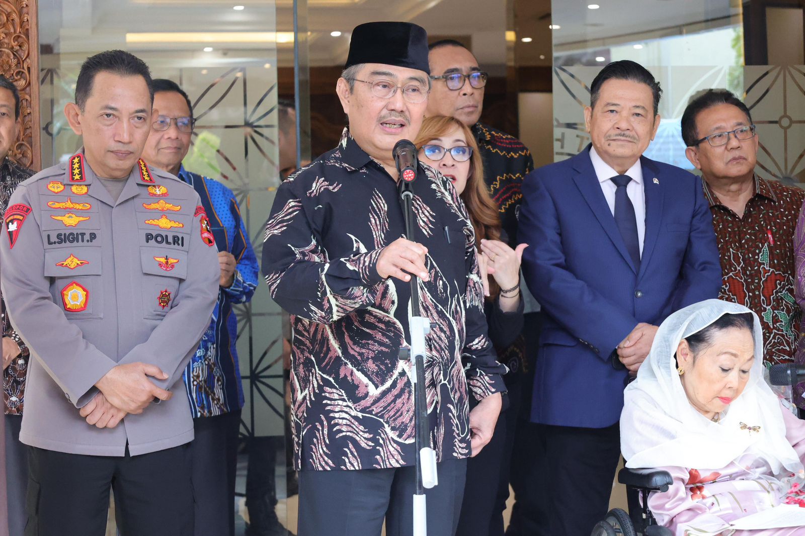 Ketua Komisi Percepatan Reformasi Polri, Prof. Dr. Jimly Asshiddiqie