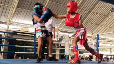 Jaring Atlet Tinju Amatir, Pertina Sidoarjo Gelar Fun Fight Boxing