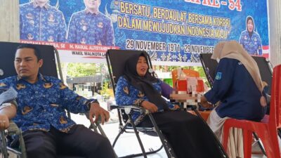 Pemerintah Kota (Pemko) Langsa menggelar Bakti Sosial dengan melaksanakan Donor Darah