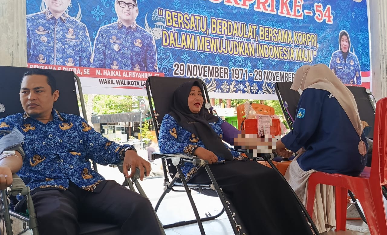 Pemerintah Kota (Pemko) Langsa menggelar Bakti Sosial dengan melaksanakan Donor Darah