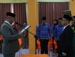 Bupati Aceh Tamiang Lantik Prio Sumbodo sebagai PAW Anggota KIP Periode 2023–2028