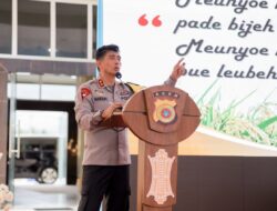 Kunker di Pidie Jaya, Kapolda Aceh Minta Jajarannya Tingkatkan Sinergi dan Ciptakan Rasa Aman